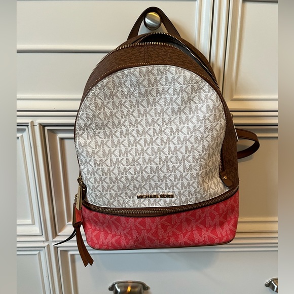 Michael Kors Rhea Backpack with Wallet - Picture 2 of 13